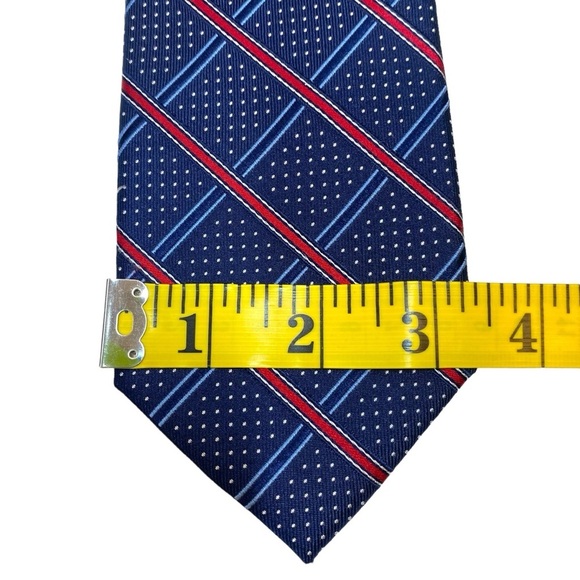 Set of 3 Tommy Hilfiger Mens Silk Printed Executive Ties Wardrobe Professional - Picture 11 of 16